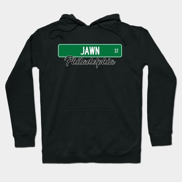 Jawn St. USA Hoodie by Mercado Graphic Design